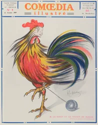 コメディイラストの表紙、1909年2月15日
