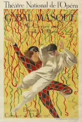 国立オペラ座、ミ・カレームの大舞踏会、1921年。