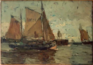 Finkenwerder Fischkutter HF 22（クックスハーフェン）