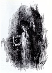 M.レルモントフ作の仮面舞踏会のイラスト、1891年