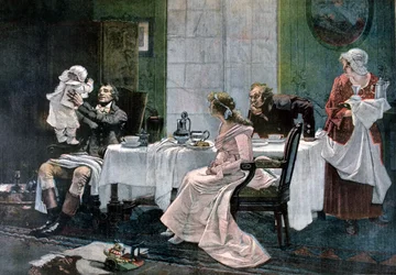 カミーユデスムーランの昼食会、1892年