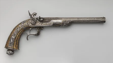 打楽器展ピストル、フランス語、1851年