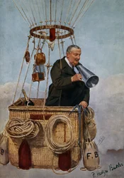 Frank Hedges Butler, "Spy" cartoon from 