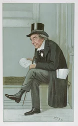 James Staats Forbes、バニティフェアの「スパイ」漫画、パブ。 1900