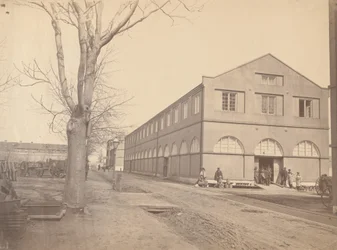 ワシントン工廠でのワークショップ（1858-1859年）（写真