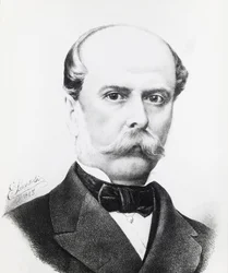 イタリアの解剖学者・病理学者Filippo Pacini（1812-1883）の肖像画