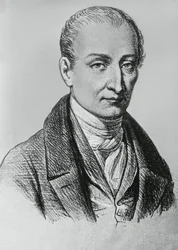 ジョゼフ・ニセフォール・ニエプス（1765-1833年）の肖像、ヘリオグラフィーのフランス人発明家