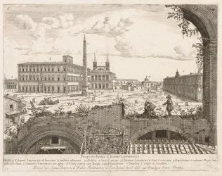 S. ジョヴァンニ イン ラテラーノ 「ローマ市の場所の眺め Insign[ium]」より