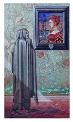 少女と死、1916年。
