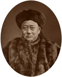 クオソンタオ、イギリスへの最初の中国大使、1880年。