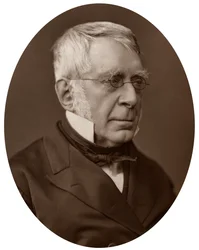 ジョージビッデルエアリー卿、KCB、FRS、天文学者ロイヤル、1877年。