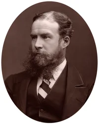 ジョンラボック卿、バート、MP、FRS、ロンドン大学副学長、1877年。