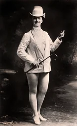 リリーアイリス、女優、1906年。