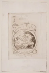 Omslag til "キューピッドとプシュケ"