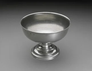 ボウル、c。 1838-1842（ピューター）