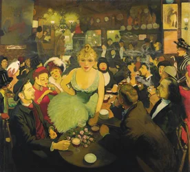 アリスティド・ブルアンツ・モンマルトル・クラブ・ル・ミルリトン、1886-1887