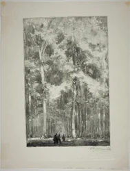 朝、マルロット砦の十字路