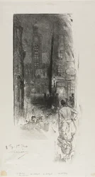 パリ：モンターニュ＝サン＝ジュヌヴィエーヴ通り