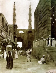 バブエルフェトウ、カイロ、エジプト、1928