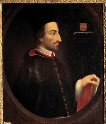 コルネリウス・ヤンセンの肖像画、ディット・ヤンセニウス””、イヴェック・ディプル（1585-1638）”” ルイ・デュティエルト（1610-1669）による絵画 1659 日。 0,84x0,71メートル