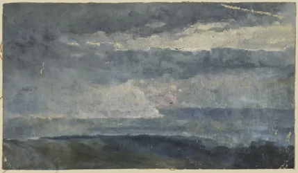 油彩習作（雲）