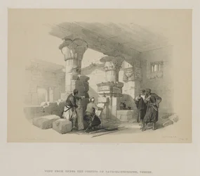 エジプトとヌビア、ボリュームII：Dayr-El-Medeeneh、テーベ、1848。