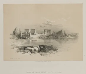エジプトとヌビア、ボリュームII：フィラエ、1848。