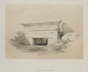 エジプトとヌビア、ボリュームI：Dendera、1847。