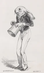 彼の息子は、あらゆる点で彼に似ていました... プライベートとパブリックのシーンから...、ca。 1837-47。