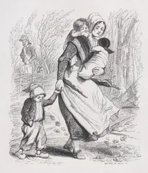 ベランジェ全集、1836年の赤毛のジャンヌ。