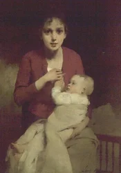 母と子
