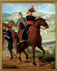 Louis Marie Turreau de Garambouville（Turreau de GarambouvilleまたはTurreau de Linieresとして知られる）将軍の騎馬像