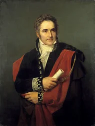 カシミール・ペリエの肖像（大臣、1831年の審議会議長） ルイ・エルサン（1777-1860）による絵画 19世紀。縮小。1,65 x 0,90 m. ヴェルサイユ宮殿美術館