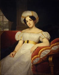 ナタリア王女ステパノフナゴリチナの肖像、伯爵夫人アプラクシナ1794-1890、1824