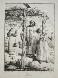 隠者、1818年。