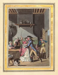 Histoire de Manon Lescaut 第1巻（1797年発行）。制作者：Louis-Joseph Lefevre, Jacques Joseph Coiny.