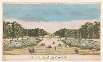 ベルサイユ庭園の眺め Vue des Jardins de Versailles (オブジェクトのタイトル)