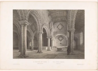 ダラム大聖堂のレディ チャペルの内部 La chapelle des Dames, cathédrale de Durham / The Ladies