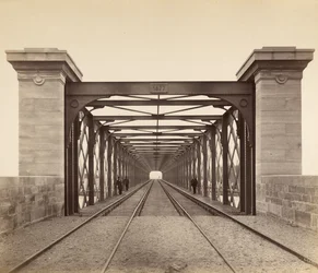 [ラフォンテーヌデゾー、ディナンの鉄道高架橋]、1879-80