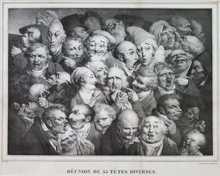 35人の首のグループ、1825年
