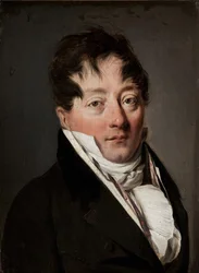 アレクサンドルバルタザールローラングリモドラレイニエールの肖像1758〜1837年