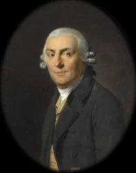 ジャン＝フランソワ・マルモンテルの肖像1723-1799