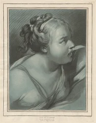 Tête de Putiphar ポティファルの妻の頭、1773 年。