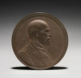 メダル：エイブラム・スティーブンス・ヒューイット、1875～1925年。