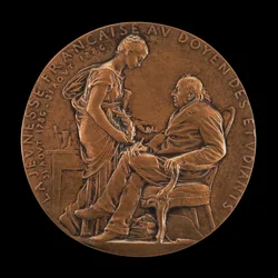 Michel-Eugène Chevreul, 1786-1889, 化学者、物理学者、哲学者, 1886年。