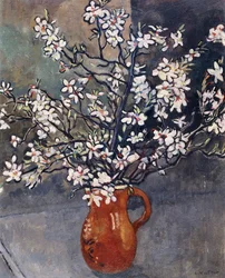 アーモンドの花、1925年頃（キャンバスに油彩）