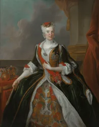 オーストリアのマリアジョセファの肖像（1737年以降）