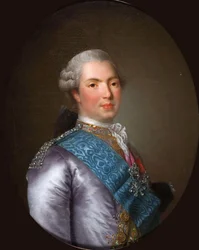 ルイ・スタニスラス・ザビエル 1755-1824 年、プロヴァンス伯、1773 年。