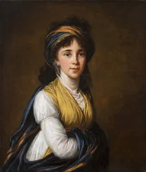 伯爵夫人アンナ・グリゴリエフナ・ベロセルスキー・ベロゼルスキーの肖像 1773-1846, 1798.