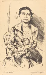 アンネリーゼ・ハルベ、1918年。